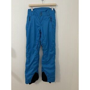 Womens Columbia  Omni Heat Insulated ski snow pants MINT XS Blue EUC Snowboard